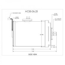 Load image into Gallery viewer, HPEVS AC-34 Brushless AC Motor Kit - 72V with Curtis 1238-6521 Controller - Motor & Controllers - CanEV Industrial Electric Vehicles and Consumers Parts