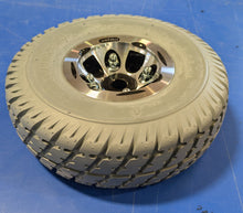 Load image into Gallery viewer, Might-E Tug Wheel Rim and Tire - Grey Non-Marking - 10&quot; [010631]
